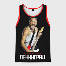 Мужская майка без рукавов Leningrad group - Sergey