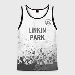 Мужская майка без рукавов Linkin Park 2024 - white gradient посередине