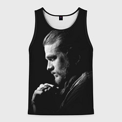 Майка-безрукавка мужская Sons Of Anarchy - Jax, цвет: 3D-черный