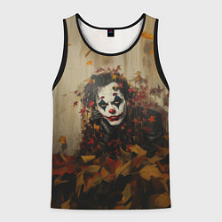 Мужская майка без рукавов Джокер - депрессивная осень