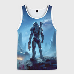 Мужская майка без рукавов Mass Effect - ai art fantasy