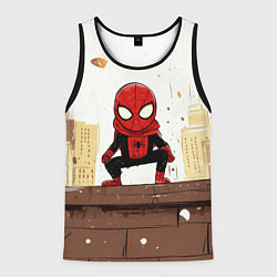 Мужская майка без рукавов Мини человек-паук