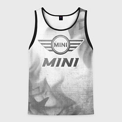 Мужская майка без рукавов Mini - white gradient