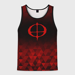 Мужская майка без рукавов Ozzy Osbourne red poly