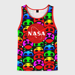 Мужская майка без рукавов NASA smile