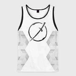 Мужская майка без рукавов Akame ga Kill white poly