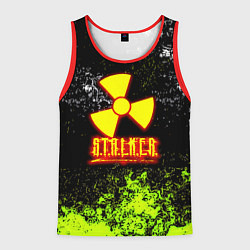Мужская майка без рукавов Stalker брызги красок