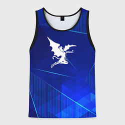 Мужская майка без рукавов Black Sabbath blue poly