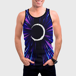 Майка-безрукавка мужская Demon Slayer neon energy, цвет: 3D-черный — фото 2