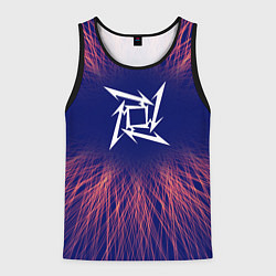 Мужская майка без рукавов Metallica red energy