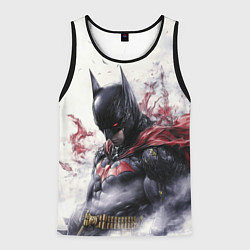 Мужская майка без рукавов Бэтмен в тумане