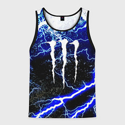 Майка-безрукавка мужская Monster storm energy, цвет: 3D-черный