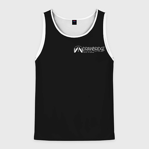 Мужская майка без рукавов Drawbridge Death stranding 2 on the beach / 3D-Белый – фото 1