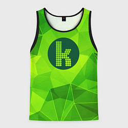 Майка-безрукавка мужская The Killers green poly, цвет: 3D-черный