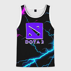 Мужская майка без рукавов Dota неоновый шторм
