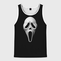Мужская майка без рукавов Крик маска косплей