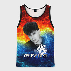 Мужская майка без рукавов Сектор газа Юрий Хой