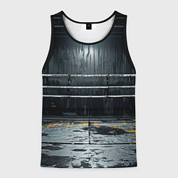 Мужская майка без рукавов Черный ринг