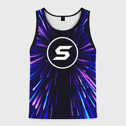 Майка-безрукавка мужская Skillet neon energy, цвет: 3D-черный