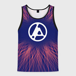 Майка-безрукавка мужская Linkin Park 2024 red energy, цвет: 3D-черный