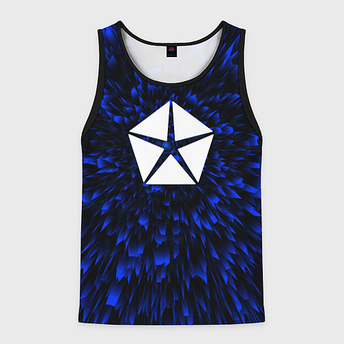 Мужская майка без рукавов Jeep blue energy / 3D-Черный – фото 1