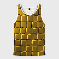 Мужская майка без рукавов Золотые слитки