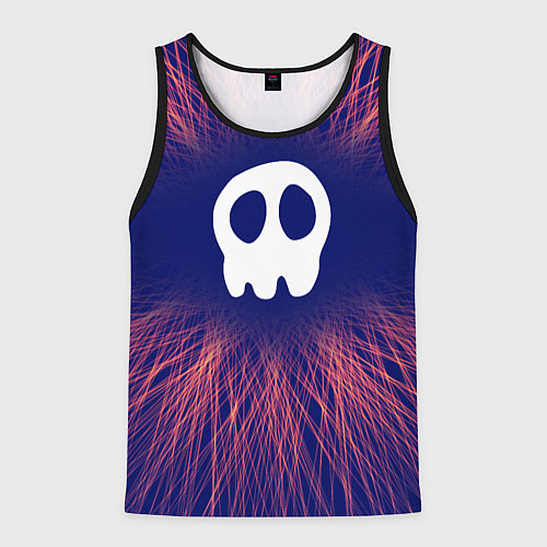 Мужская майка без рукавов Babymetal red energy / 3D-Черный – фото 1