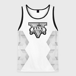 Мужская майка без рукавов GTA white poly