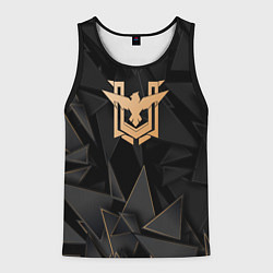 Мужская майка без рукавов Free Fire golden poly