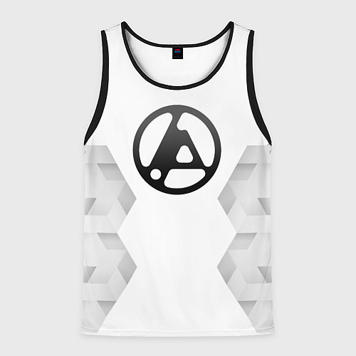 Мужская майка без рукавов Linkin Park 2024 white poly / 3D-Черный – фото 1