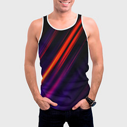 Майка-безрукавка мужская Multicolored, цвет: 3D-белый — фото 2