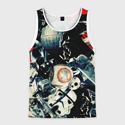Мужская майка без рукавов Звездные войны персонажи