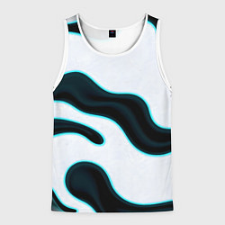 Мужская майка без рукавов Пятна с неоном