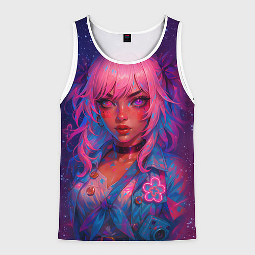 Мужская майка без рукавов Март 7 реализм / 3D-Белый – фото 1