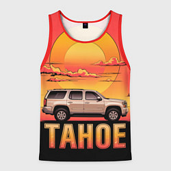 Мужская майка без рукавов Tahoe на закате джип