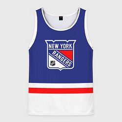 Мужская майка без рукавов Нью Йорк Рейнджерс хоккей