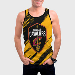 Майка-безрукавка мужская Cleveland Cavaliers NBA, цвет: 3D-черный — фото 2