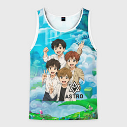 Мужская майка без рукавов Astro в аниме стиле