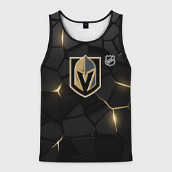 Майка-безрукавка мужская Вегас Голден Найтс - НХЛ хоккей, цвет: 3D-черный