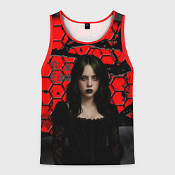 Мужская майка без рукавов Билли Айлиш готический образ