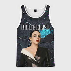 Мужская майка без рукавов Билли Айлиш в деловом костюме