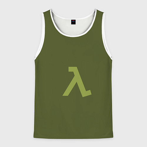 Мужская майка без рукавов Opposing Force / 3D-Белый – фото 1