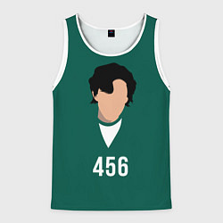 Майка-безрукавка мужская Сон Ки Хун 456, цвет: 3D-белый