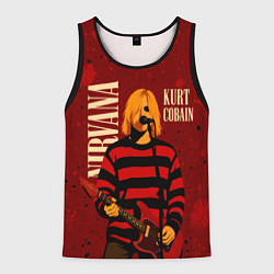 Мужская майка без рукавов Нирвана, гранж из 90-х