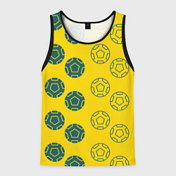 Мужская майка без рукавов Ряды из спортивных мячей