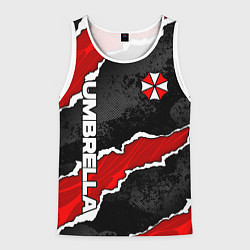 Мужская майка без рукавов Umbrella corp - разрывы