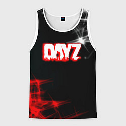 Майка-безрукавка мужская Dayz световые краски, цвет: 3D-белый