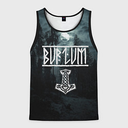 Мужская майка без рукавов Burzum - pagan black metal