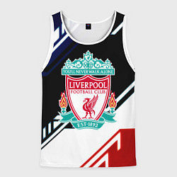 Мужская майка без рукавов Liverpool geometry sport
