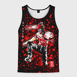 Мужская майка без рукавов Человек-бензопила